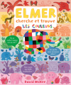 Couverture Elmer cherche et trouve - les couleurs Editions L'École des loisirs (Albums) 2021