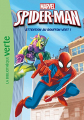 Couverture Spider-man (roman), tome 03 : Attention au bouffon vert !  Editions Hachette (Bibliothèque Verte) 2015