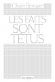 Couverture Les faits sont têtus Editions Les Arènes 2014