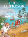 Couverture L'ile au trésor (BD), intégrale Editions Delcourt (Ex-libris) 2017