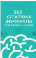 Couverture 363 citations inspirantes pour passer à l'action Editions Autoédité 2020