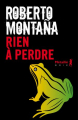 Couverture Rien à perdre Editions Métailié (Noir) 2021