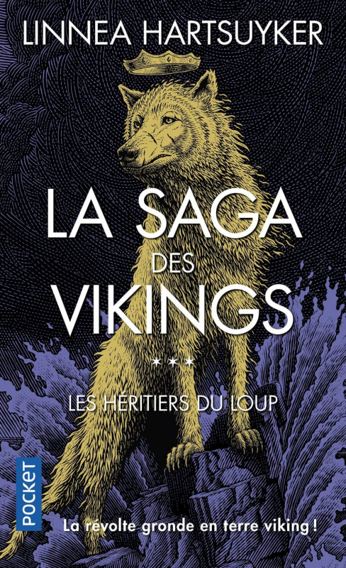 Couverture La saga des vikings, tome 3 : Les Héritiers du loup