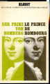 Couverture Le prince de Hombourg Editions Aubier Flammarion (Collection bilingue) 1968