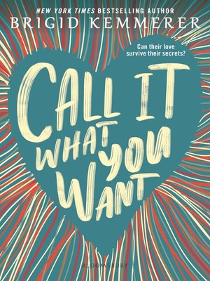 Couverture Call it what you want 