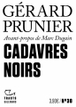 Couverture Cadavres noirs Editions Gallimard  (Tracts) 2021
