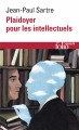 Couverture Plaidoyer pour les intellectuels Editions Folio  (Essais) 2020