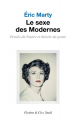 Couverture Le sexe des Modernes Editions Seuil (Fiction & cie) 2021