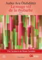 Couverture Le rouge vif de la rhubarbe Editions CdL 2017