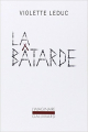 Couverture La bâtarde Editions Gallimard  (L'imaginaire) 2013