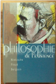 Couverture Philosophie de l'existence : Nietzsche, Freud, Bergson Editions France Loisirs 2002