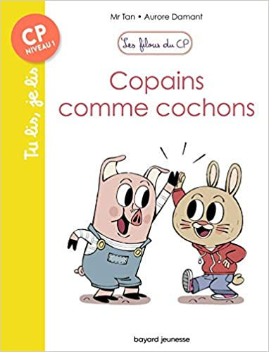 Couverture Les filous du CP, tome 10 : Copains comme cochons