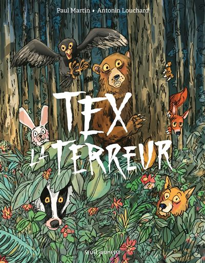 Couverture Tex la terreur