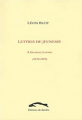 Couverture Lettres de jeunesse à Georges Landry (1870-1893) Editions du Sandre 2009
