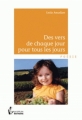 Couverture Des Vers de chaque jour pour tous les jours Editions Société des écrivains (Poésie) 2011