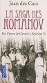 Couverture La saga des Romanov Editions Pocket 2010