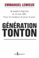 Couverture Génération Tonton Editions Don Quichotte 2011