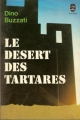 Couverture Le désert des Tartares Editions Le Livre de Poche 1982