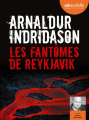 Couverture Les fantômes de Reykjavik Editions Audiolib 2021