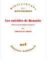 Couverture Les suicidés de Demmin : 1945, un cas de violence de guerre Editions Gallimard  (Bibliothèque des histoires) 2021
