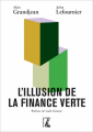 Couverture L'illusion de la finance verte Editions De l'atelier 2021
