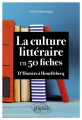 Couverture La culture littéraire en 50 fiches Editions Ellipses 2021