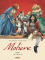 Couverture Molière (BD), tome 1 : À l'école des femmes Editions Glénat 2022