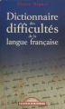 Couverture Dictionnaire des difficultés de la langue française Editions Maxi Poche (Références) 2002