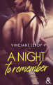 Couverture A Night to Remember Editions Harlequin (&H) 2022