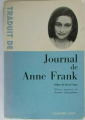 Couverture Le Journal d'Anne Frank / Journal / Journal d'Anne Frank Editions Calmann-Lévy 1950