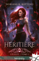 Couverture Céleste, tome 1 : Héritière Editions Infinity (Urban fantasy) 2022