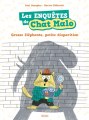 Couverture Les enquêtes de Chat Malo, tome 1 : Grosse éléphante, petite disparition Editions Fleurus 2021