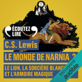 Couverture Les Chroniques de Narnia / Le Monde de Narnia, tome 2 : Le Lion, la sorcière blanche et l'armoire magique Editions Audible studios 2021