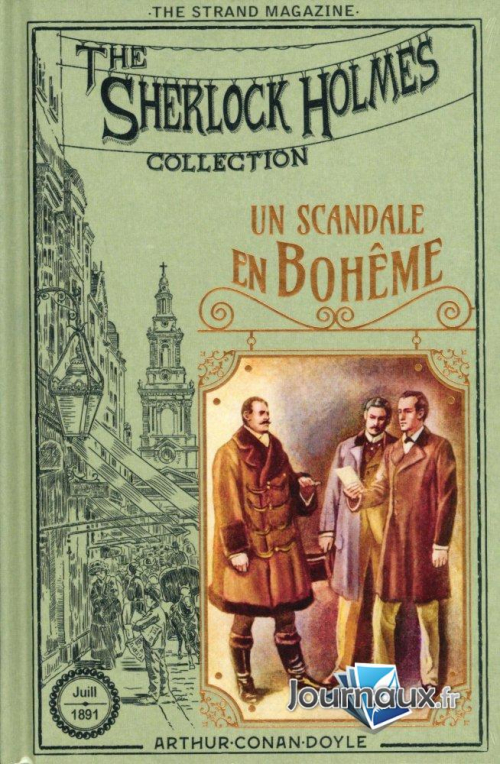 Couverture Sherlock Holmes : Un scandale en Bohème