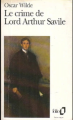 Couverture Le crime de Lord Arthur Savile Editions Folio  1994