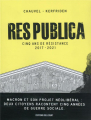 Couverture Res publica : Cinq ans de résistance (2017-2021) Editions Delcourt (Hors collection) 2022