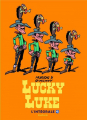 Couverture Lucky Luke, intégrale, tome 4 : 1956 - 1957 Editions Dupuis (Les intégrales) 2022