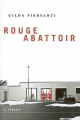Couverture Rouge abattoir Editions Le Passage 2003