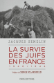 Couverture La survie des juifs en France 1940 - 1944 Editions CNRS 2018