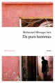 Couverture De purs hommes Editions Philippe Rey 2018