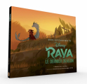 Couverture Dans les coulisses de Raya et le dernier dragon Editions Huginn & Muninn 2021