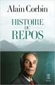 Couverture Histoire du repos Editions Plon 2022