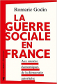 Couverture La guerre sociale en France Editions La Découverte 2019