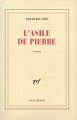Couverture L'asile de pierre Editions Gallimard  (Blanche) 1989
