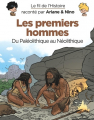 Couverture Le fil de l'histoire raconté par Ariane & Nino, tome 41 : Les premiers hommes Editions Dupuis 2022