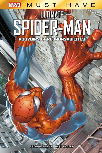 Couverture Ultimate Spider-Man, tome 01 : Pouvoirs et responsabilités