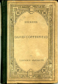 Couverture David Copperfield Editions Hachette (Agatha Christie) 1926