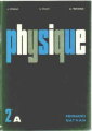 Couverture Physique classe de Deuxième A Editions Fernand Nathan 1972