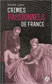 Couverture Crimes passionnels de France Editions de Borée 2021