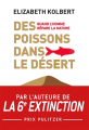 Couverture Des poissons dans le désert Editions Buchet / Chastel 2022